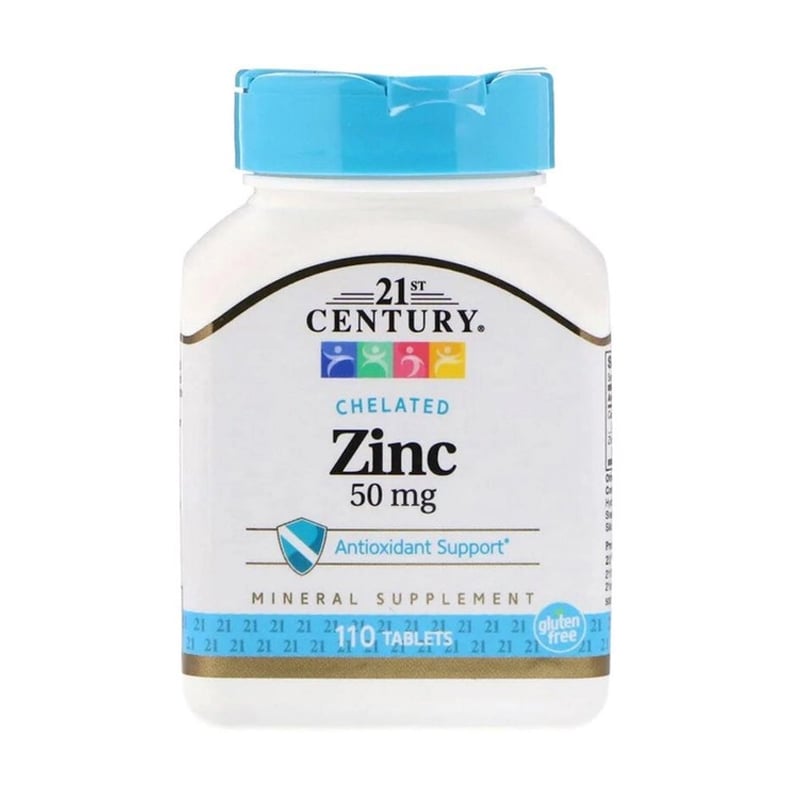 Цинк 21st Century Zinc 50 мг, 110 таблеток